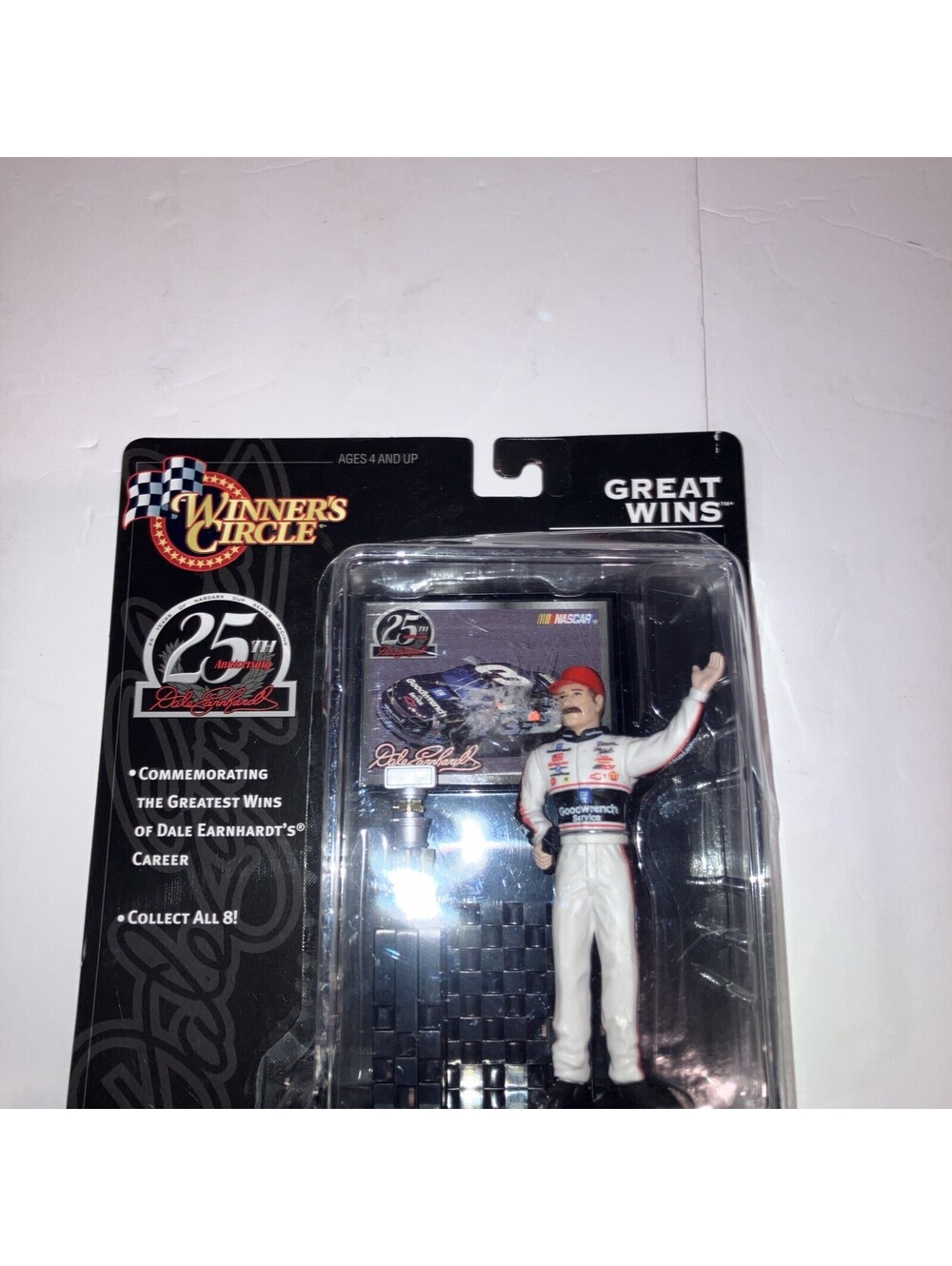 VINTAGE 1999 Winner’s Circle NASCAR Dale Earnhardt 25th Anniversary Figure NEW